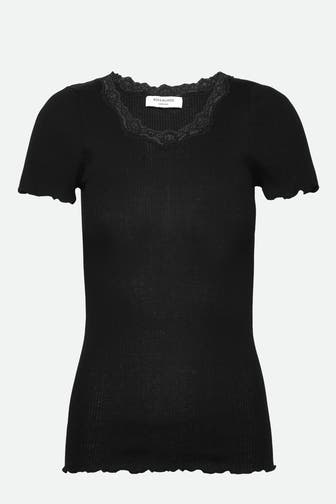 ROSEMUNDE Seidenmix-Shirt 'Beatha' schwarz