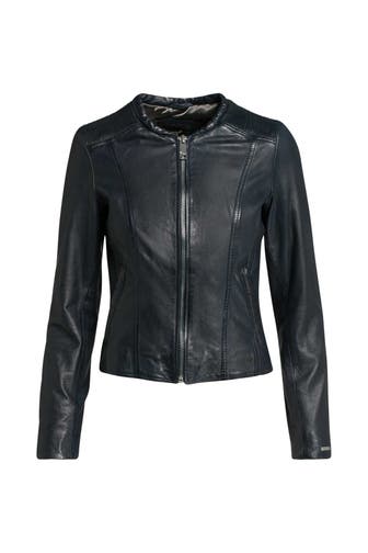 MAZE Lederjacke 'Smaragd'