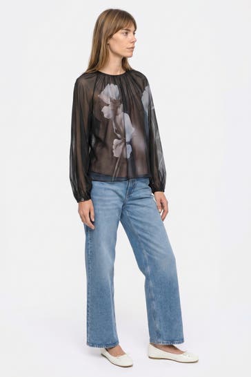 TED BAKER Casual-Bluse 'Plaaza' gemustert