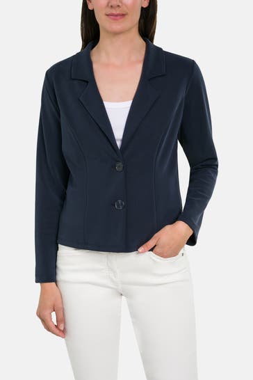 BETTY BARCLAY Jersey-Blazer navy
