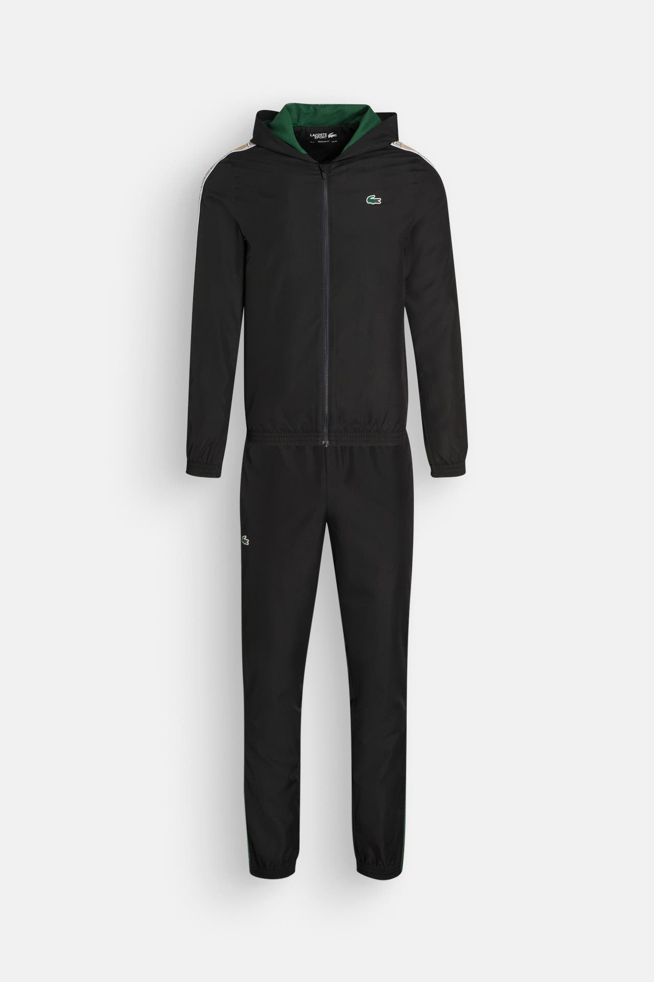LACOSTE Trainingsanzug schwarz, Bild 1