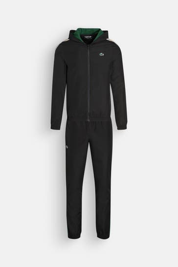 LACOSTE Trainingsanzug schwarz