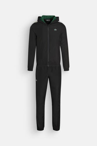 LACOSTE Trainingsanzug schwarz