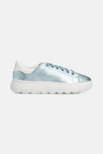 GEOX Sneaker 'Spherica' metallicblau