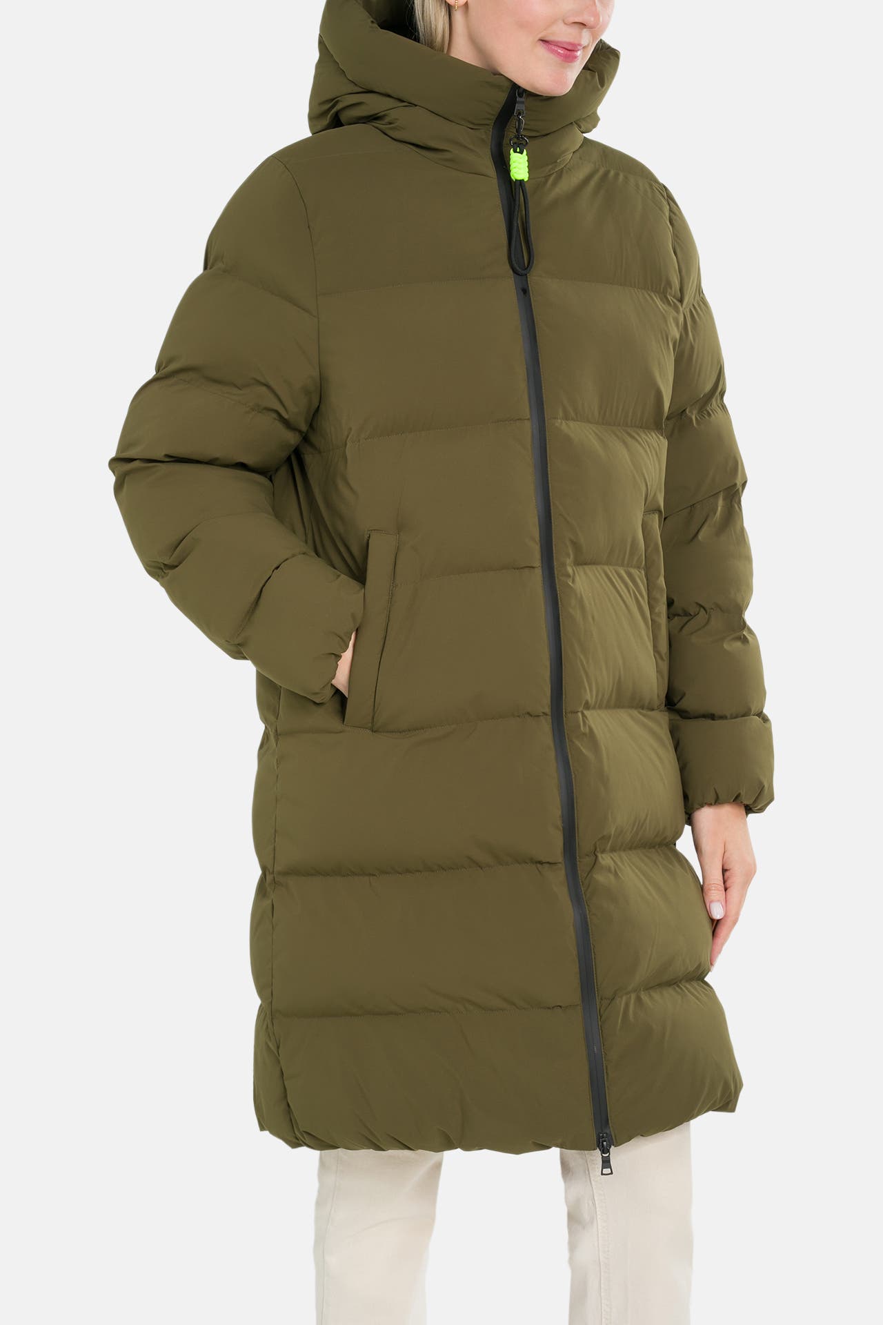 NO. 1 COMO Steppmantel 'Luzie' oliv, Bild 1