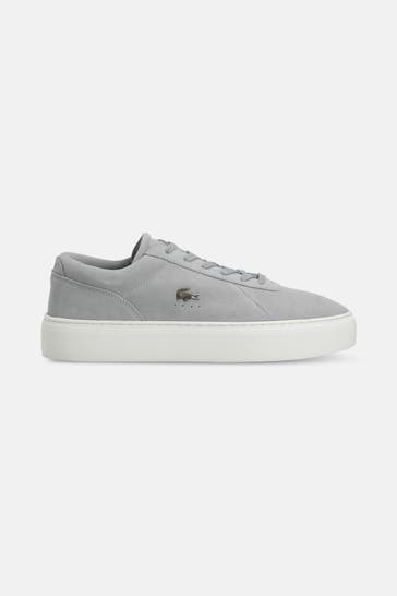 LACOSTE Ledersneaker hellgrau