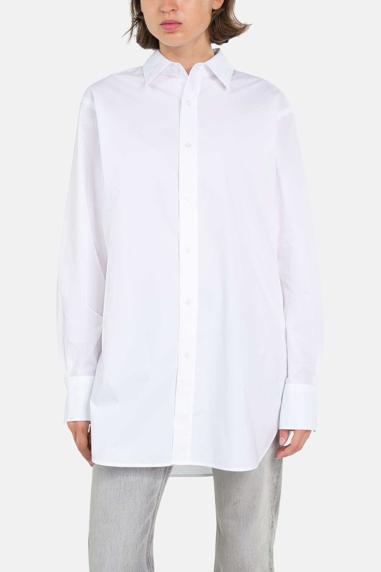 BOSS Casual-Bluse 'Berry' weiß, Bild 1