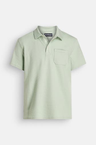 BARBOUR Polo-Shirt mint