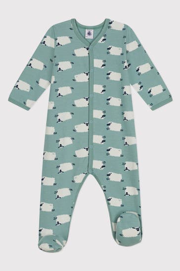 PETIT BATEAU Strampler gemustert