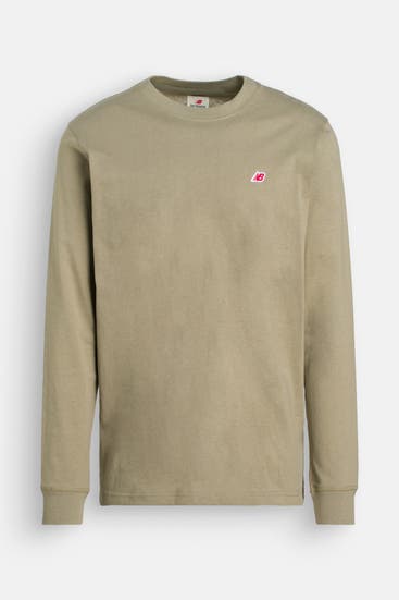 NEW BALANCE - Sweatshirt oliv