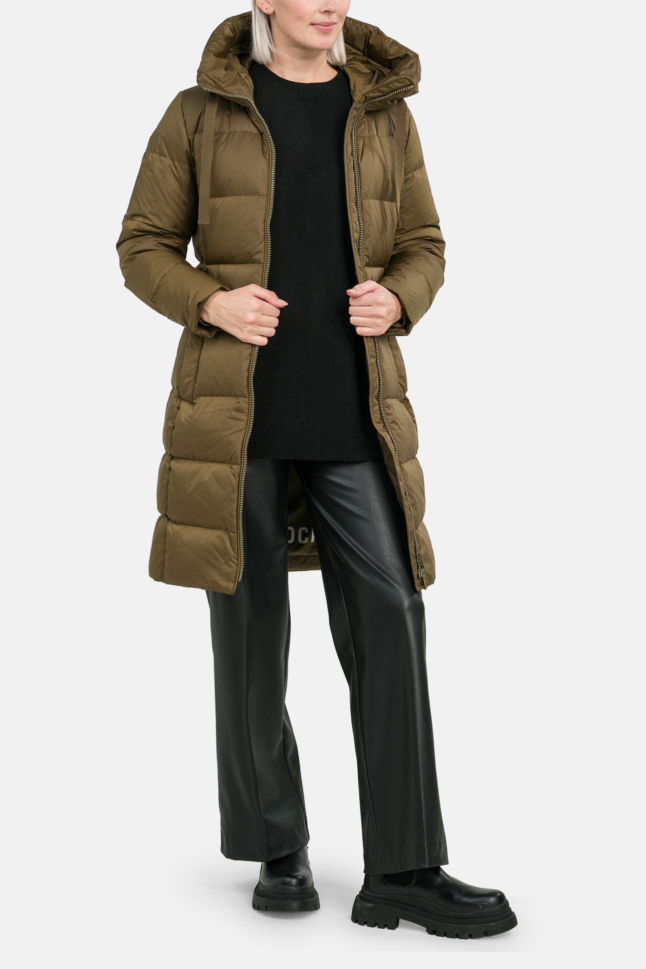 MARC O'POLO Daunenmantel khaki, Bild 1