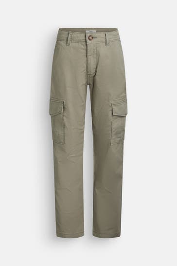 PEPE JEANS Cargo-Hose 'Junior Relax' graugrün