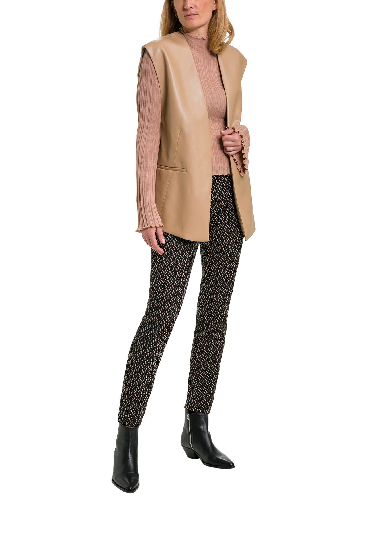 RAFFAELLO ROSSI Stoffhose 'Penny' gemustert, Bild 1