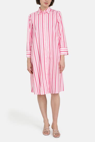 0039 ITALY Blusenkleid 'Lina' gestreift