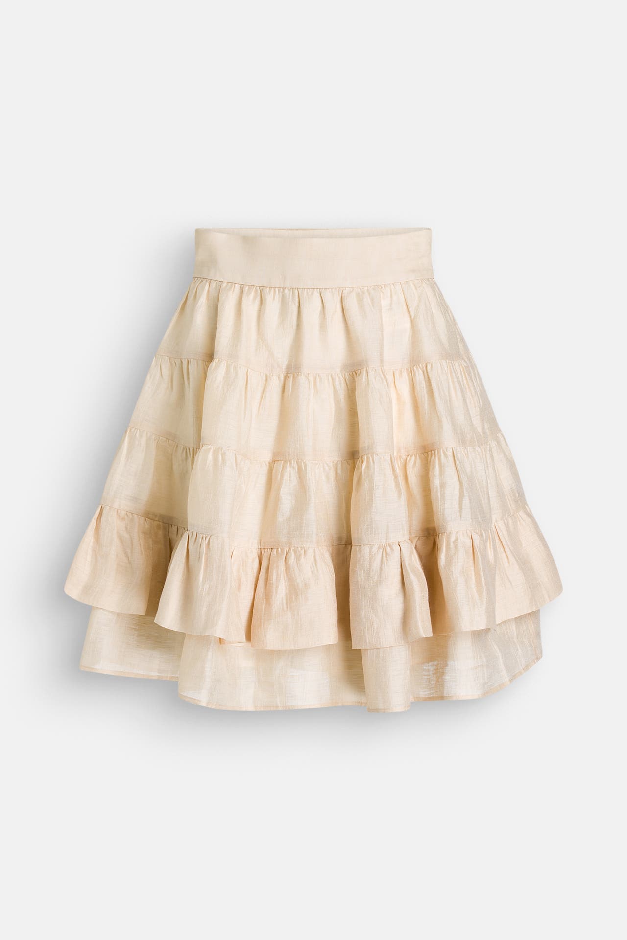 SANDRO Minirock beige, Bild 1
