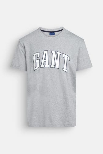 GANT T-Shirt hellgrau
