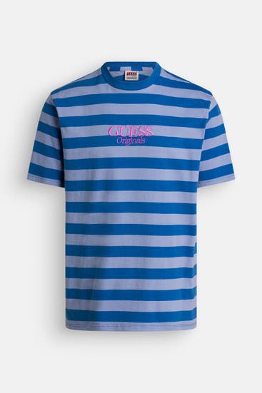 GUESS - T-Shirt gestreift