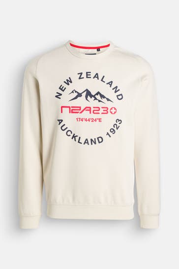 NEW ZEALAND AUCKLAND Sweatshirt 'Artis' creme