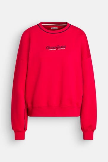 GUESS Sweatshirt rot