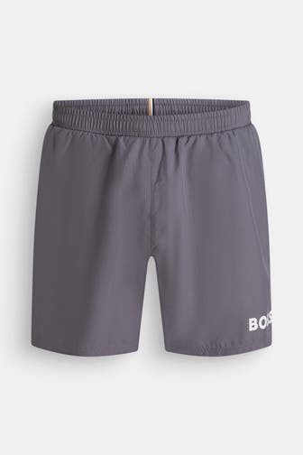 BOSS Badeshorts steingrau