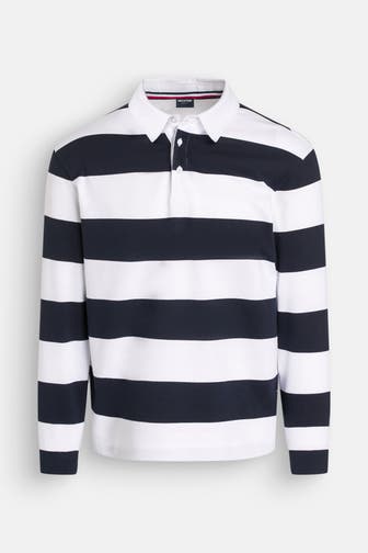 HECHTER Paris Longsleeve-Polo gestreift