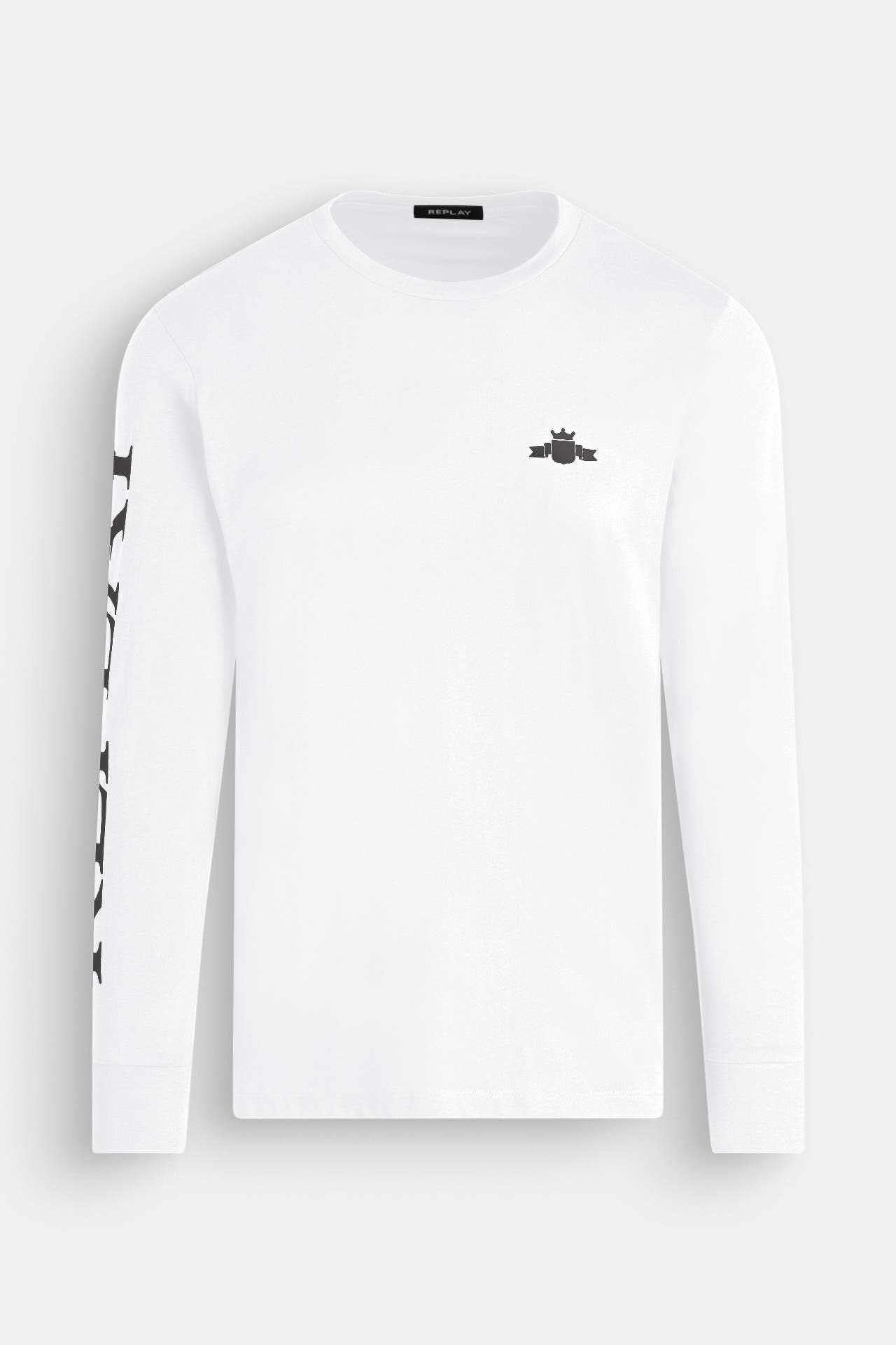 REPLAY Longsleeve weiß, Bild 1