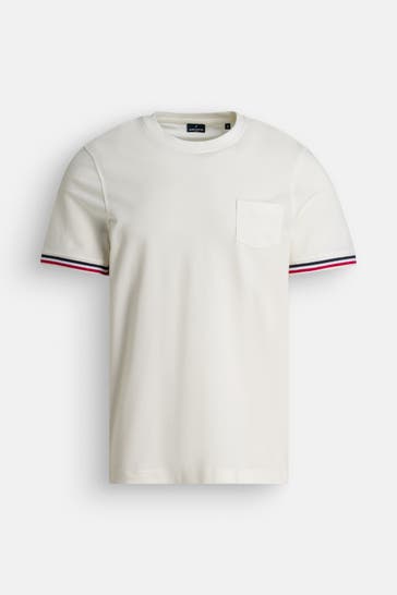 HECHTER Paris T-Shirt offwhite