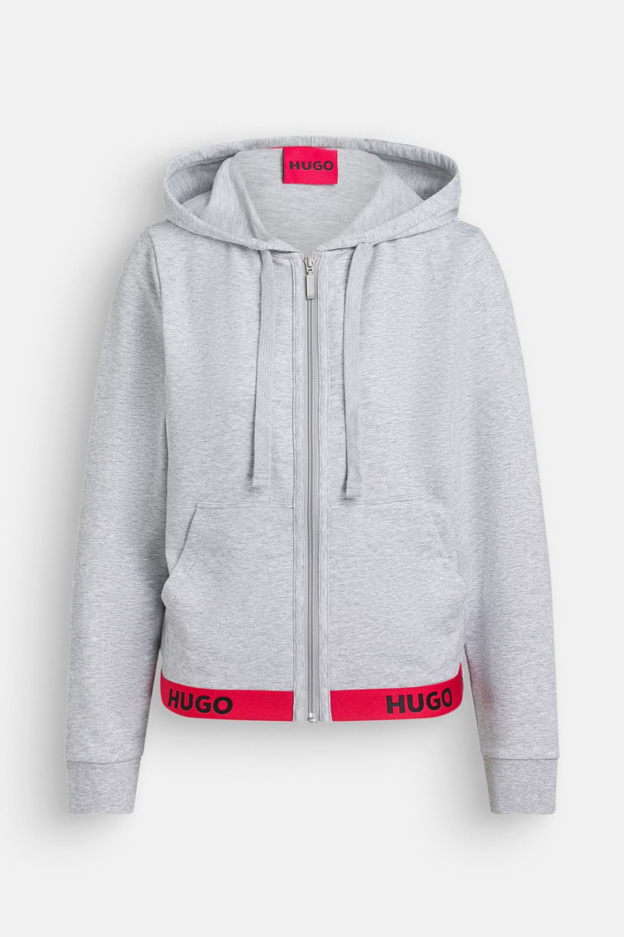 HUGO Sweatjacke hellgrau, Bild 1