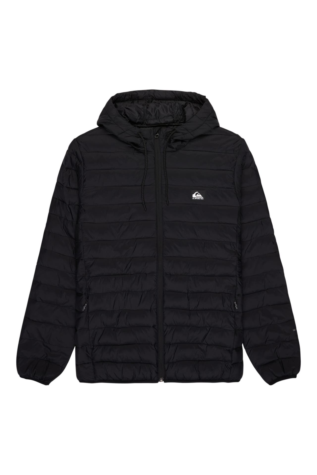 QUIKSILVER Light-Steppjacke 'Scaly Hood' schwarz, Bild 1