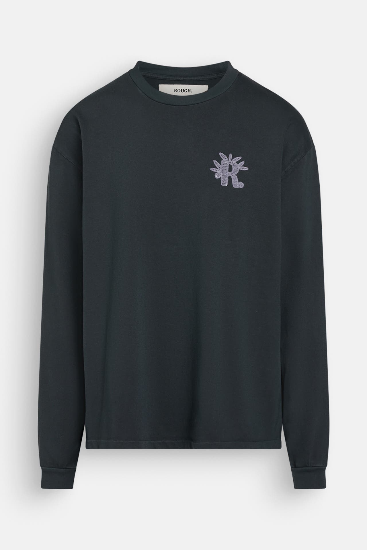 ROUGH. Sweatshirt dunkelgrau, Bild 1