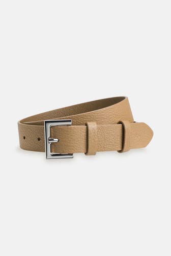MARC O'POLO Ledergürtel 'Pinny' beige