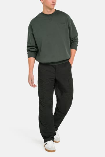 LACOSTE Cargohose schwarz