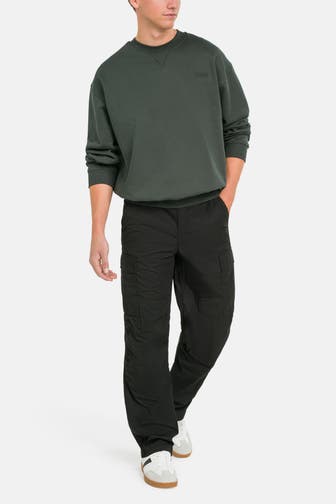 LACOSTE Cargohose schwarz