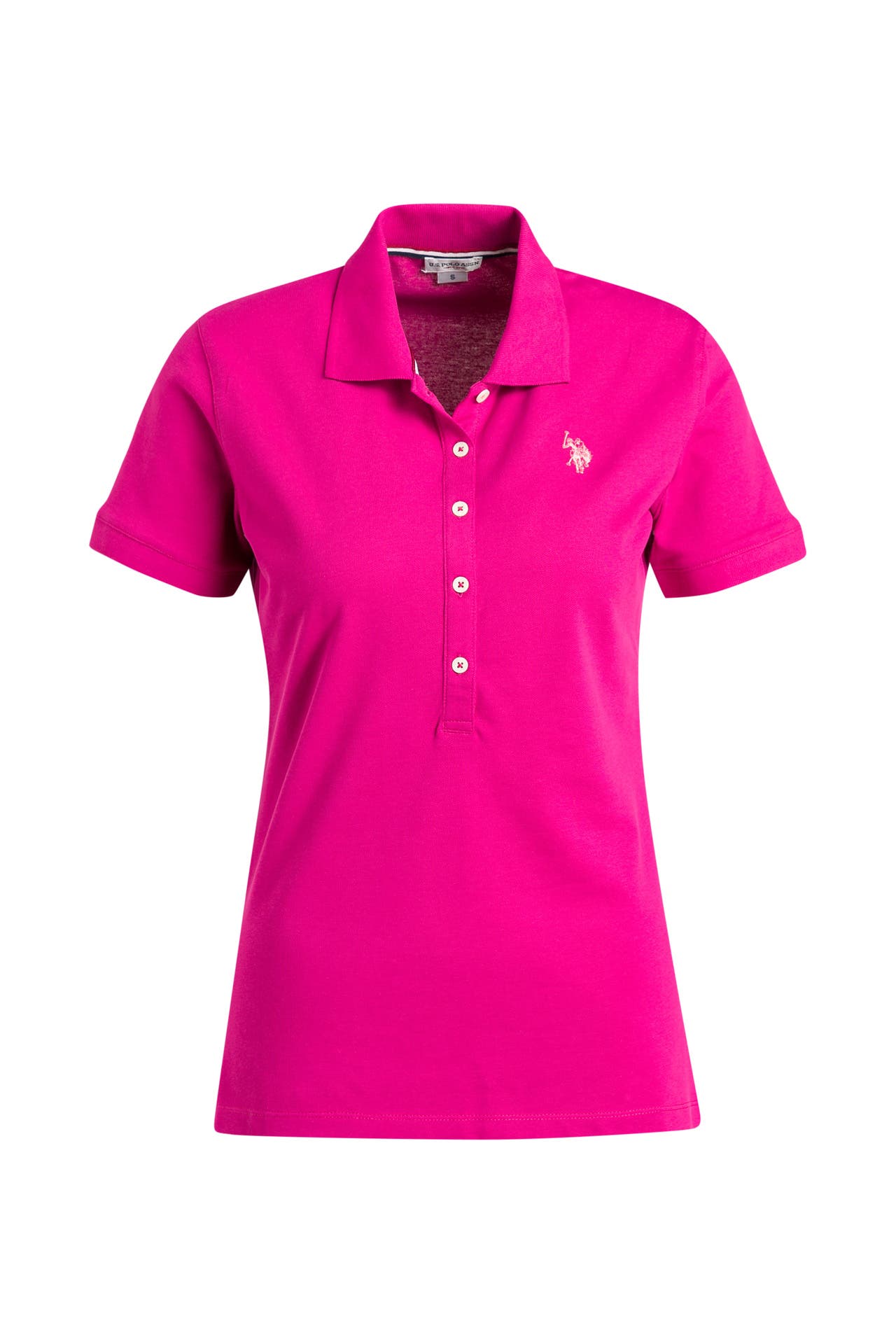 Us polo assn pink shirt sales