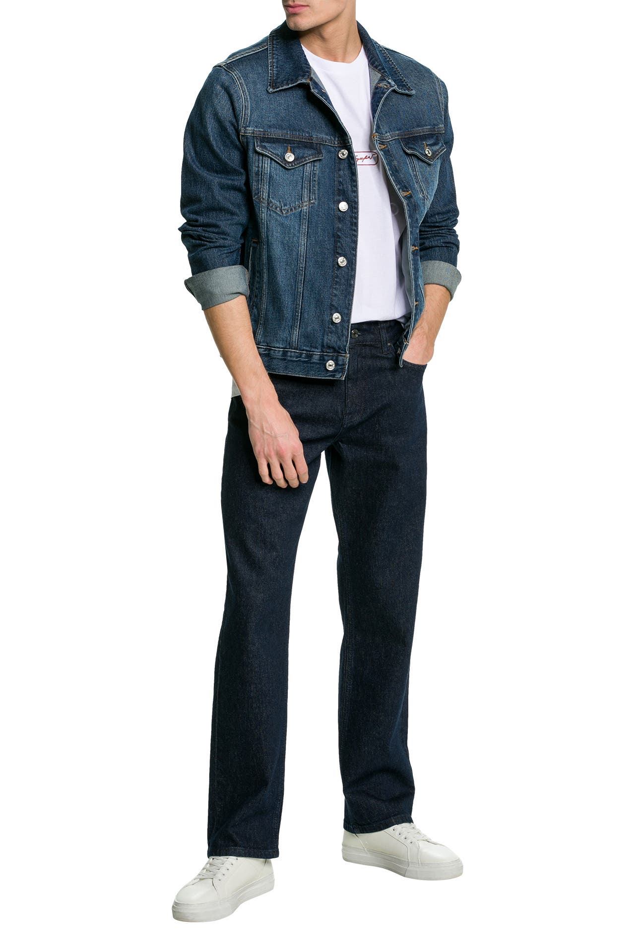 KARL LAGERFELD Jeans indigoblau straight, Bild 1