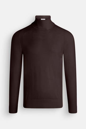 BOGNER Wollpullover 'Gordon' dunkelbraun