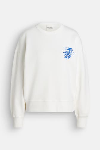 CLOSED Sweatshirt weiß