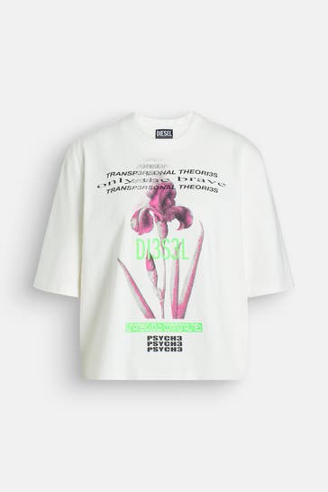 DIESEL T-Shirt weiß