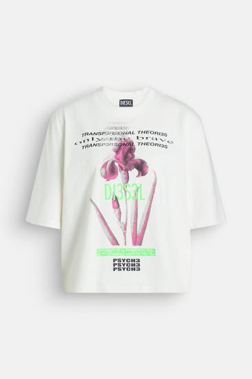 DIESEL - T-Shirt weiß