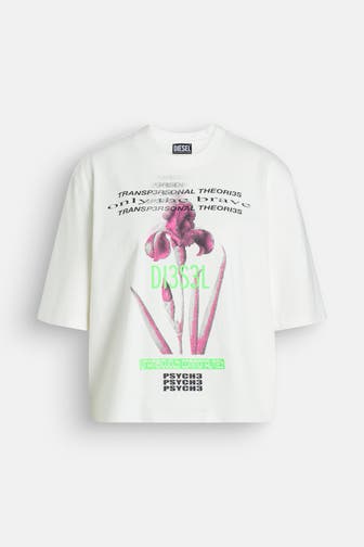 DIESEL T-Shirt weiß