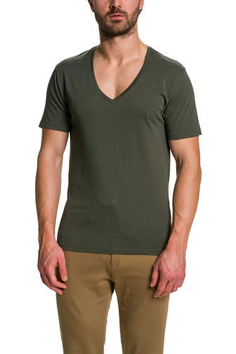 DRYKORN T-Shirt 'Quentin' oliv