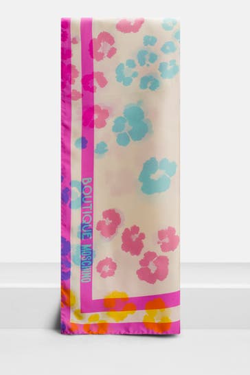 MOSCHINO Seidentuch gemustert