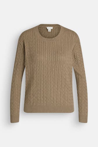 CALVIN KLEIN Strickpullover graubraun