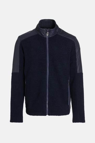 KJUS Fleecejacke 'Alpine' dunkelblau