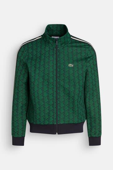 LACOSTE Sweatjacke gemustert