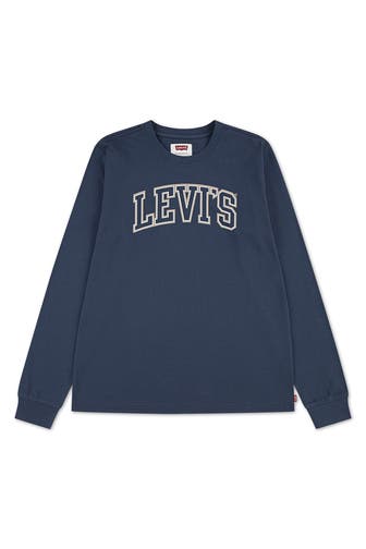 LEVI'S® Langarmshirt dunkelblau