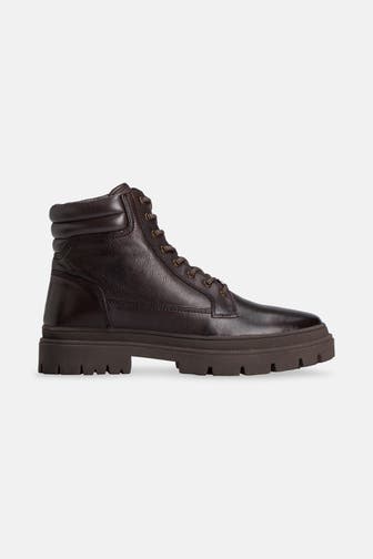 GORDON & BROS Schnürstiefel 'Climb' dunkelbraun