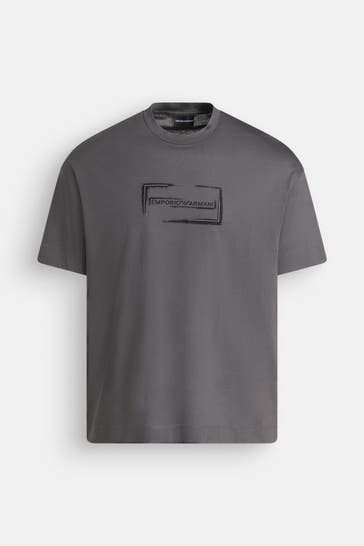 EMPORIO ARMANI T-Shirt dunkelgrau
