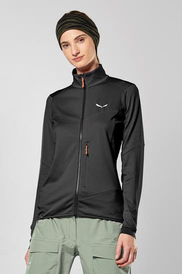 SALEWA Fleecejacke 'Sella' schwarz