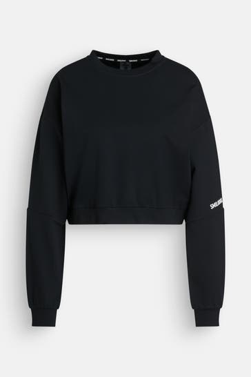 SMILODOX Sweatshirt schwarz